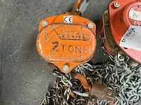 Vital / hadef kettingtakel (2x) - afbeelding 2 van  3