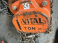 Vital / hadef / tralift kettingtakel (3x) - afbeelding 2 van  4