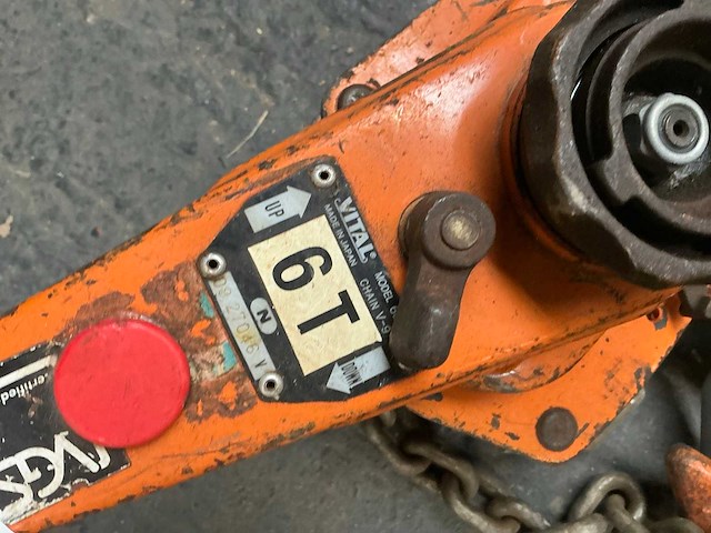 Vital hefboom kettingtakel - afbeelding 5 van  5