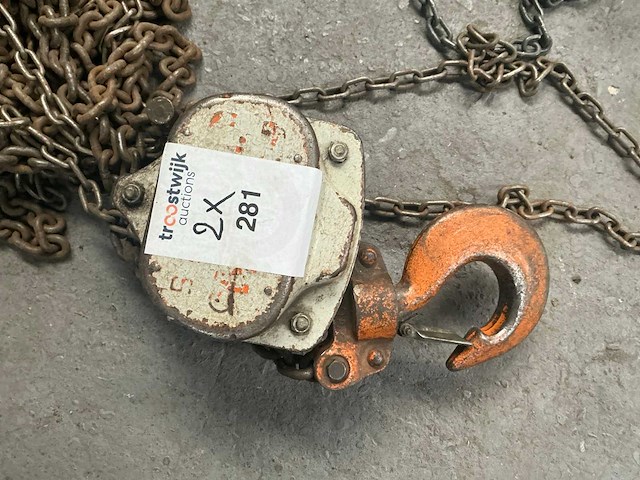 Vital kettingtakel (2x) - afbeelding 6 van  7