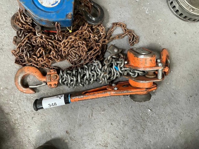 Vital / tralift diverse kettingtakel (2x) - afbeelding 5 van  7