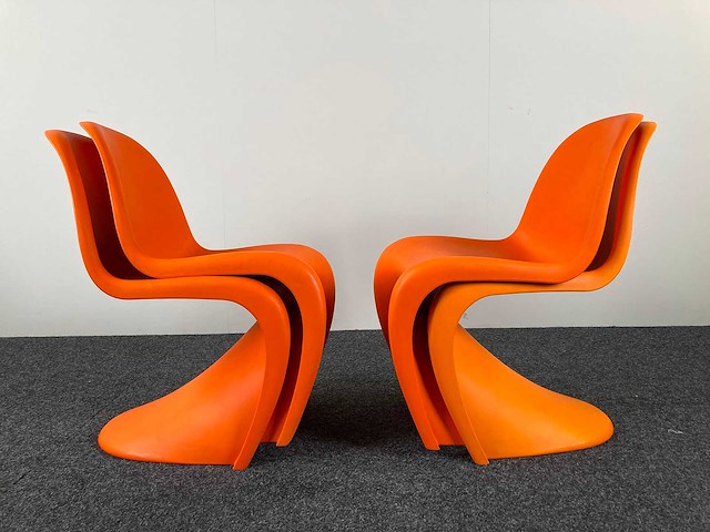 Vitra - - panton-s - vergaderstoel (4x) - afbeelding 2 van  3