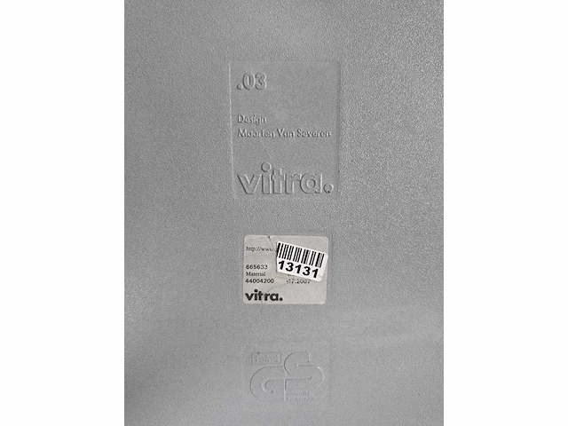Vitra - .03 - designstoel - kantinestoel (11x) - afbeelding 8 van  8
