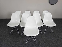 Vitra - eames - grote set designstoelen - kantinestoel - afbeelding 7 van  8