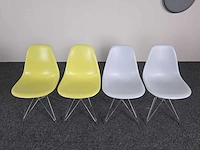 Vitra - eames - grote set designstoelen - kantinestoel - afbeelding 3 van  8