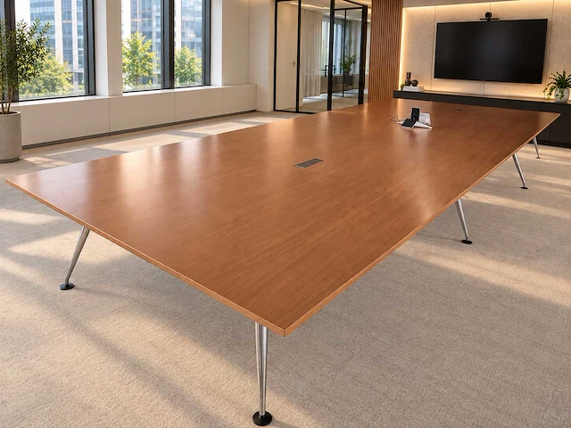 Vitra - metaform design boardroomtafel 750 x 250 - vergadertafel - afbeelding 1 van  12