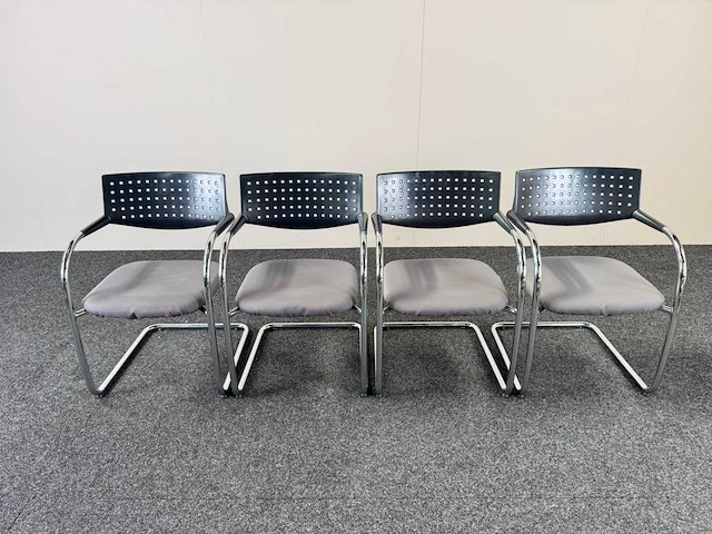 Vitra - visavis - vergaderstoelen (4x) - afbeelding 1 van  6