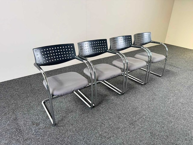 Vitra - visavis - vergaderstoelen (4x) - afbeelding 2 van  5