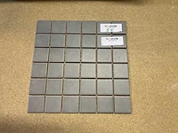 Vitra arizona grijs 5x5 cm mozaïek tegel 50 m² - afbeelding 1 van  3