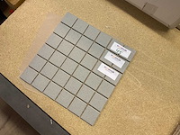 Vitra color dot cement grijs 5x5 cm mozaïek tegel 10 m² - afbeelding 2 van  2