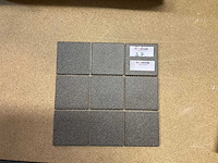 Vitra dotti dark grey 10x10 cm mozaïek tegel 25 m² - afbeelding 1 van  3
