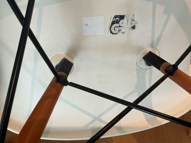 Vitra eames daw eetkamerstoel (2x) - afbeelding 4 van  6