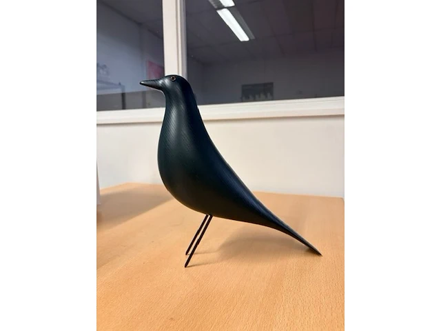 Vitra eames house bird in donkergroen hout (16) - afbeelding 2 van  5