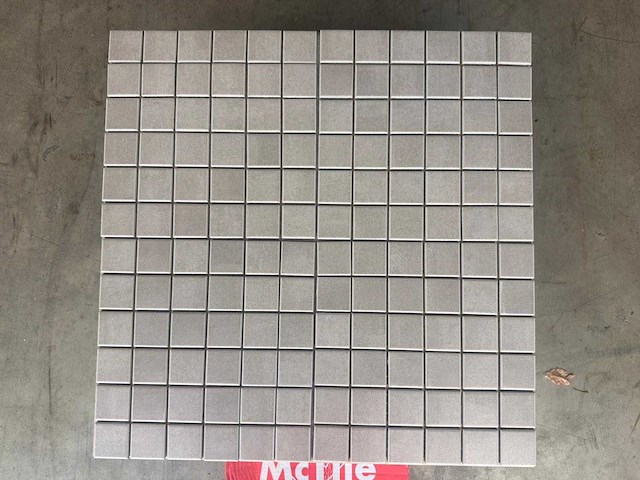 Vitra felino taupe 30x30 cm mozaïek tegel 10 m² - afbeelding 1 van  7