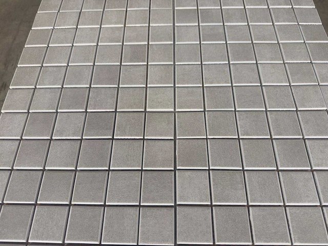 Vitra felino taupe 30x30 cm mozaïek tegel 10 m² - afbeelding 7 van  7