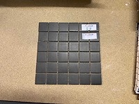 Vitra felino zart/bruin 5x5 cm mozaïek tegel 10 m² - afbeelding 2 van  3