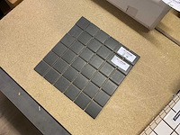 Vitra felino zart/bruin 5x5 cm mozaïek tegel 10 m² - afbeelding 1 van  1