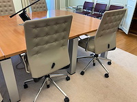 Vitra id trim design bureaustoel (6x) + wilkhahn vergadertafel - afbeelding 6 van  34
