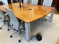 Vitra id trim design bureaustoel (6x) + wilkhahn vergadertafel - afbeelding 7 van  34