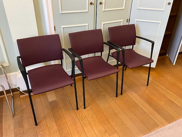 Vitra id trim design bureaustoel (6x) + wilkhahn vergadertafel - afbeelding 9 van  34