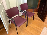 Vitra id trim design bureaustoel (6x) + wilkhahn vergadertafel - afbeelding 10 van  34