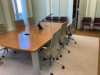 Vitra id trim design bureaustoel (6x) + wilkhahn vergadertafel - afbeelding 18 van  34