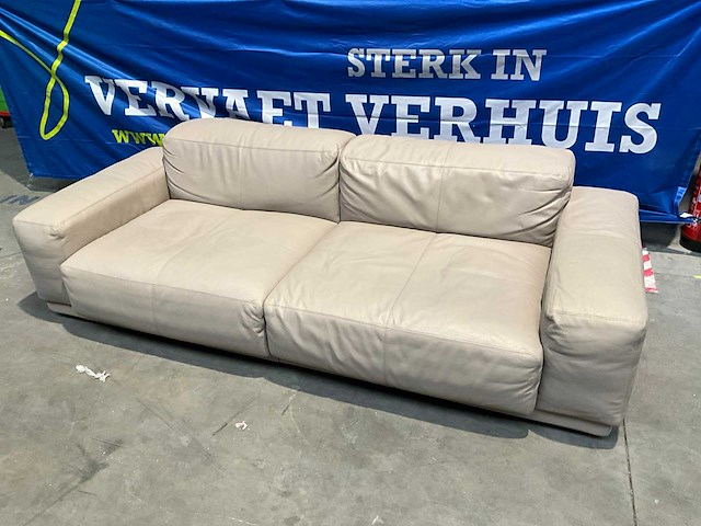 Vitra lederen design bankstel - afbeelding 5 van  6