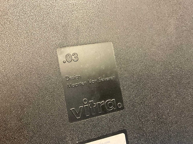 Vitra (maarten van severen) design stoel (2x) - afbeelding 6 van  6