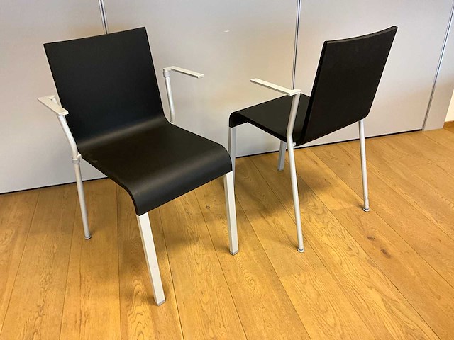 Vitra (maarten van severen) design stoel (2x) - afbeelding 1 van  6