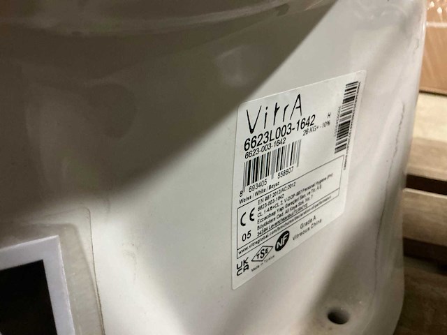 Vitra staande toilet - afbeelding 6 van  6