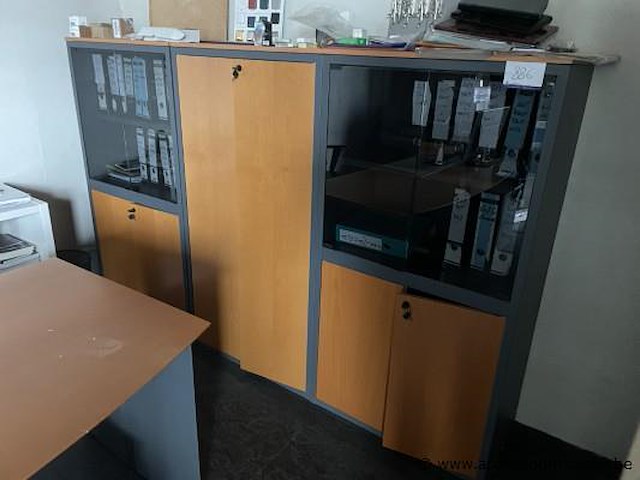 Vitrine dossierkast - afbeelding 1 van  1