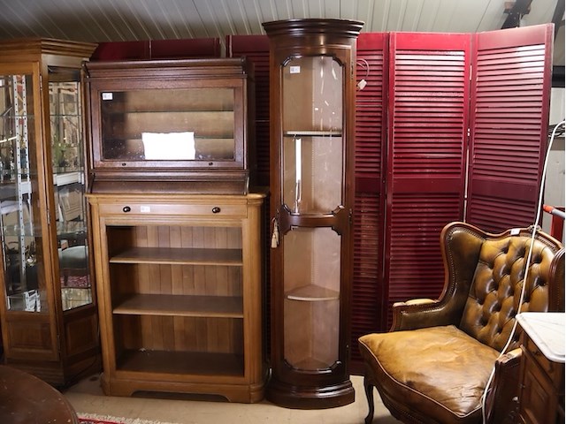 Vitrine hoekkast - afbeelding 1 van  6