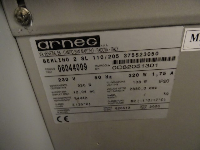 Vitrine koelkast arneg - afbeelding 4 van  4