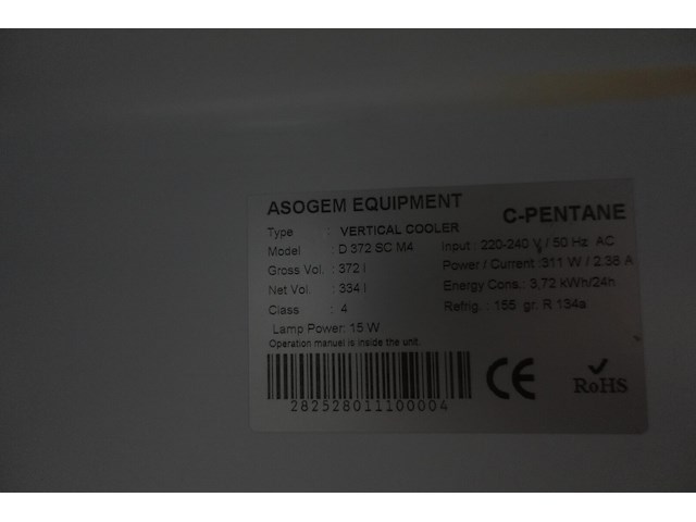 Vitrine koelkast frigor - afbeelding 5 van  5