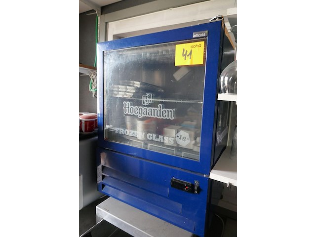 Vitrine vriezer voor glazen efficold - afbeelding 1 van  4