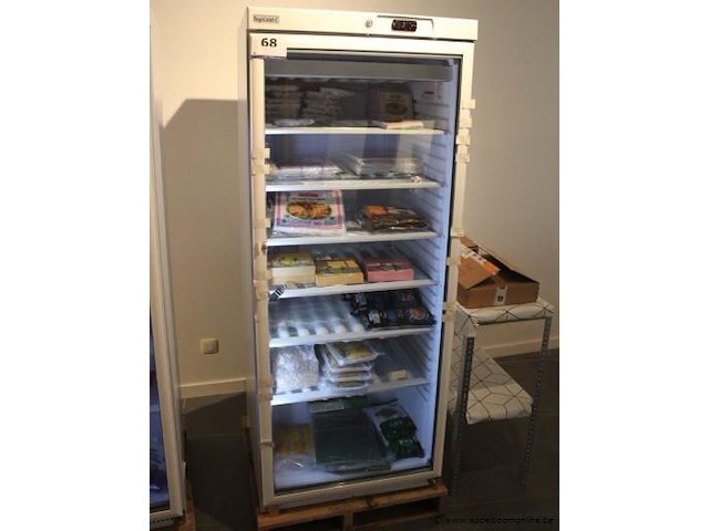 Vitrinediepvries topcold, ap600 (met inhoud) - afbeelding 1 van  2