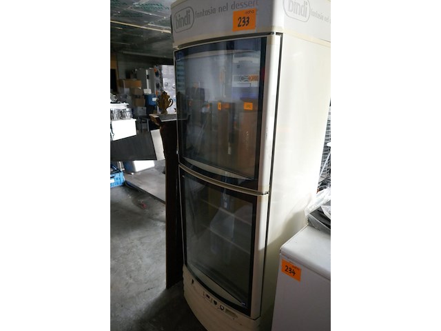 Vitrinefrigo - reclame bindi - afbeelding 1 van  4