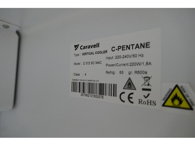 Vitrinefrigo caravell - afbeelding 4 van  4