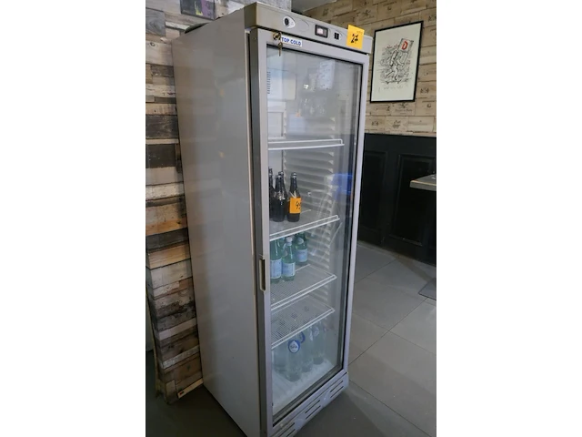 Vitrinefrigo witte kleur topcold - afbeelding 2 van  4
