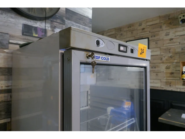 Vitrinefrigo witte kleur topcold - afbeelding 3 van  4