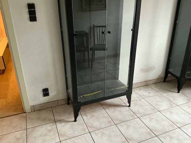 Vitrinekast (2x) - afbeelding 4 van  8