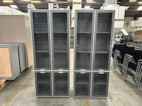 Vitrinekast (2x) - afbeelding 2 van  6