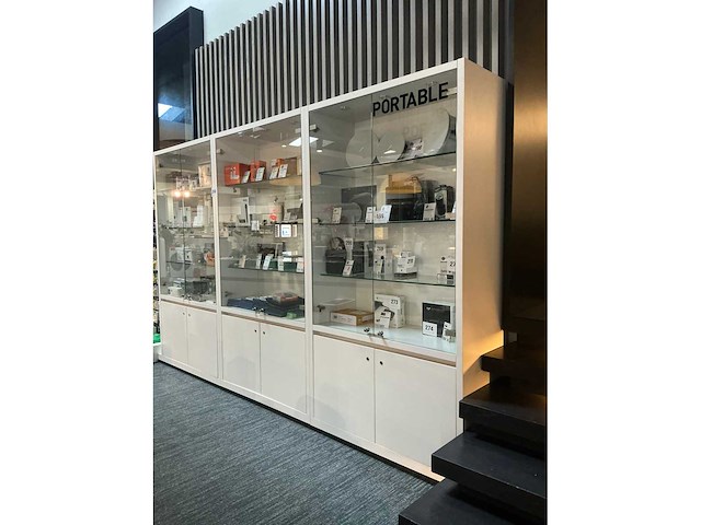 Vitrinekast (3x) - afbeelding 4 van  8