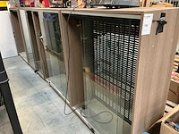 Vitrinekast (4x) - afbeelding 1 van  4