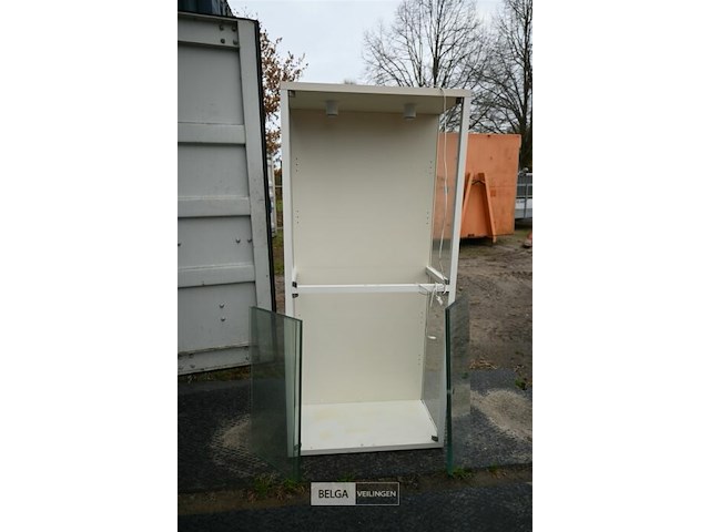 Vitrinekast met verlichting - afbeelding 3 van  5