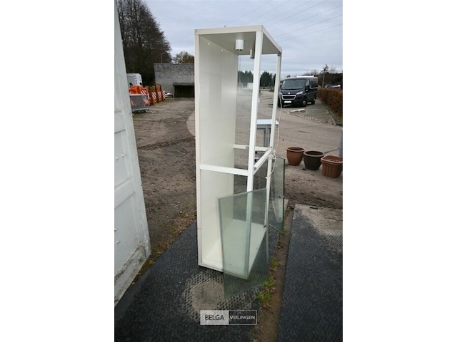 Vitrinekast met verlichting - afbeelding 4 van  5
