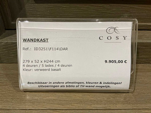 Vitrinekast - afbeelding 4 van  4