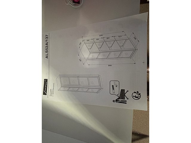 Vitrinekast - afbeelding 1 van  2
