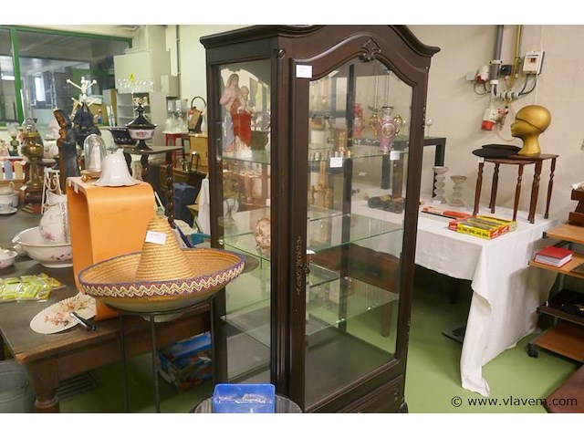 Vitrinekast - afbeelding 2 van  2