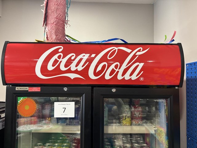 Vitrinekoeling coca cola incl inhoud - afbeelding 1 van  9